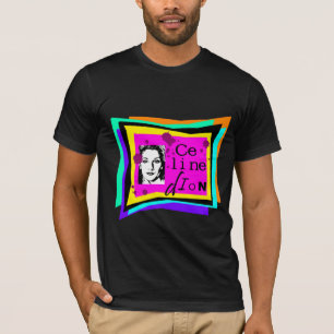 T-shirt Celine Dion - art pop