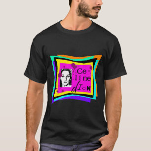 T-shirt Celine Dion - art pop