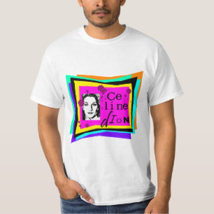 T-shirt Celine Dion - art pop