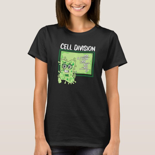 T-shirt Cell Division  Science Scientist Biologist Kids Bi (Devant)