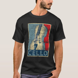 T-shirt Cellist Cello Player Idée cadeau Instrument de mus