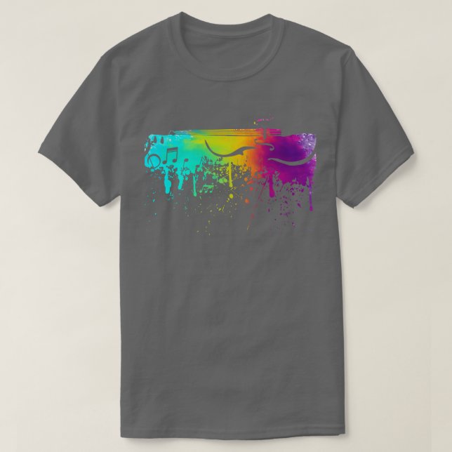 T-shirt Cellist Idée cadeau Cello Player Art 2 (Design devant)