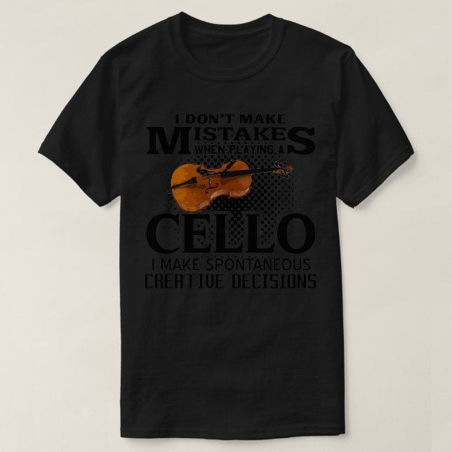 T-shirt Cello 10 (Design devant)