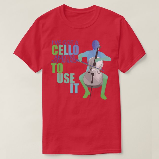 T-shirt Cello 7 (Design devant)