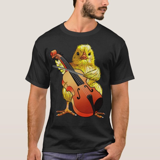 T-shirt Cello Cellist Cellin S2 (177) (Devant)