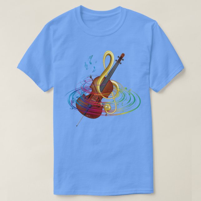T-shirt Cello Celliste (Design devant)