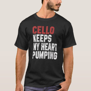 T-shirt Cello garde mon coeur pompage Cello Hommes Femmes
