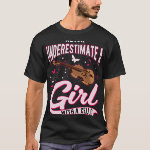T-shirt Cello Girl Cellist Cello Player Cello