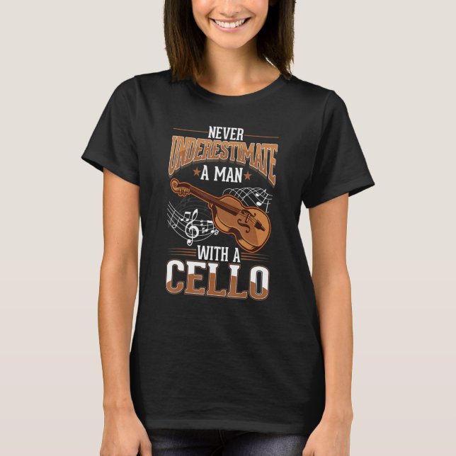 T-shirt Cello Man Cello (Devant)