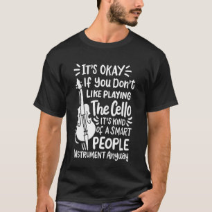 T-shirt Cello Player Smart People Celliste