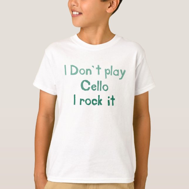 T-shirt Cello Rock It - Enfants et bébés (Devant)