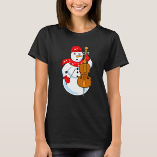 T-shirt Cello Snowman