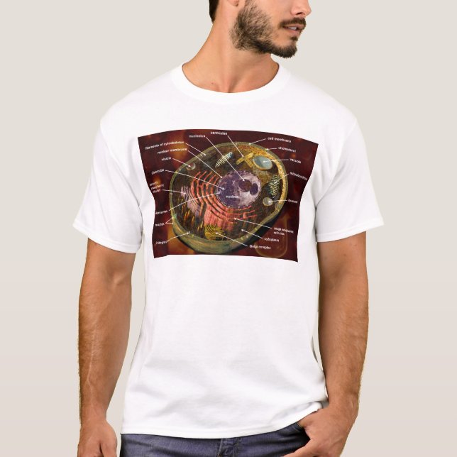 T-shirt Cellule animale (Devant)