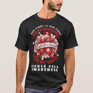 T-shirt Cellule De Faucille Son Combat Est Mon Soutien De