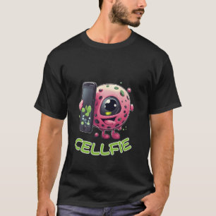 T-shirt Cellule Fie Funny Cellfie Selfie Biologie Science