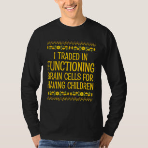 T-shirt Cellules cérébrales fonctionnelles Maman Pun Mère