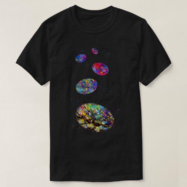 T-shirt Cellules de sang rouge 2 (Design devant)