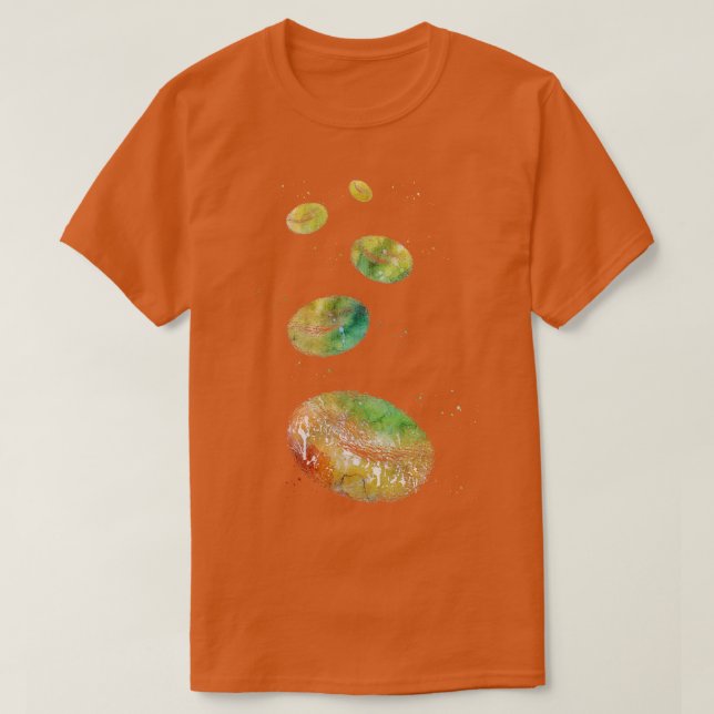 T-shirt Cellules de sang rouges (Design devant)