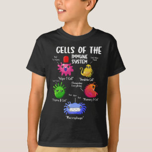 T-shirt Cellules Des Systèmes Immunitaires Biologie Cellul