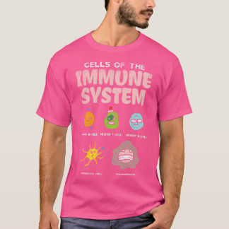 T-shirt Cellules Du Système Immunitaire