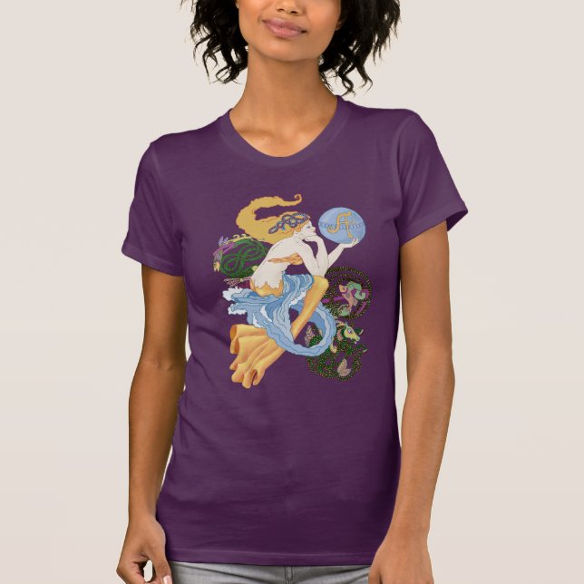 T-shirt Celtic "A " pour la sirène de Verseau (Devant)