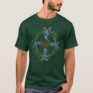 T-shirt Celtic Cross Irish Art Design