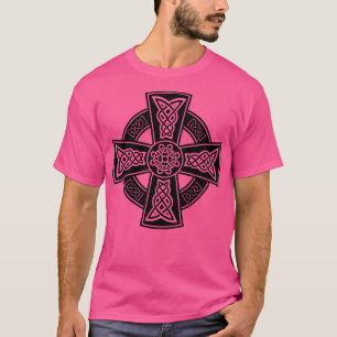 T-shirt Céltic High Cross Décorative Knotwork 12