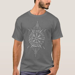 T-shirt Celtic Norse Magical Staves Vegvisir