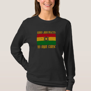 T-shirt CELUI QUE JAH BÉNIT AUCUN HOMME NE MAUDIT Drapeau