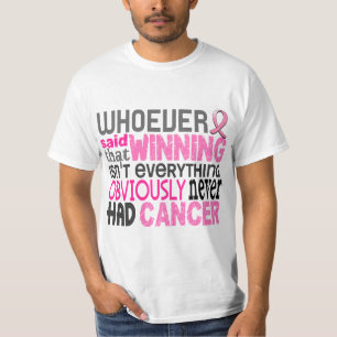 T-shirt Celui qui a dit le cancer du sein