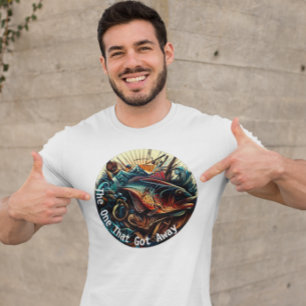 T-shirt Celui Qui S'Est Retiré De La Pêche