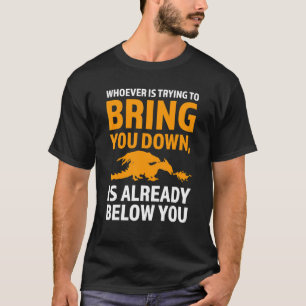 T-shirt Celui Qui Tente De Vous Faire Tomber Des Dragons M