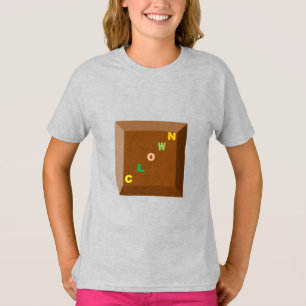 T-Shirt cendre enfants CHOCOLAT CLOWN