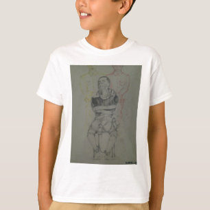 T-shirt Cendre grise : Liberté paisible Unité