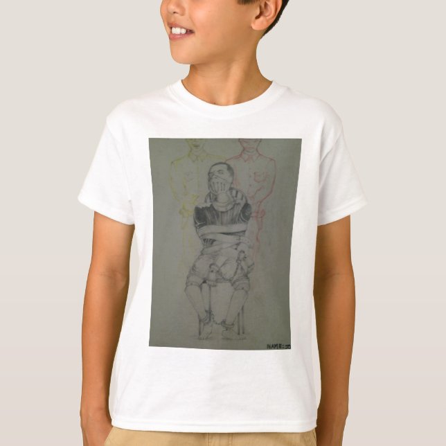 T-shirt Cendre grise : Liberté paisible | Unité (Devant)