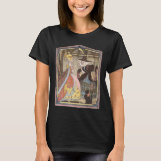 T-shirt Cendrillon et Marraine Fée, Conte de Fées Vintage