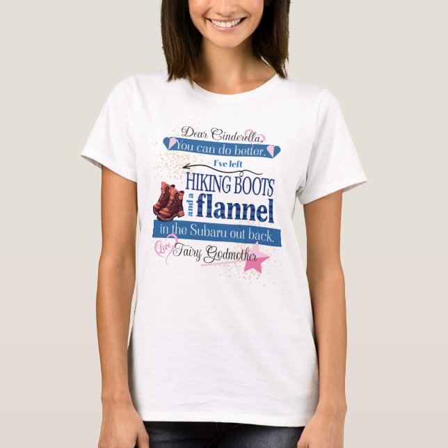 T-shirt Cendrillon mérite mieux (Devant)