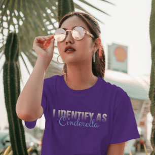 T-shirt Cendrillon sarcastique