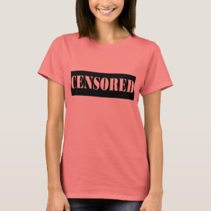 T-shirt Censuré