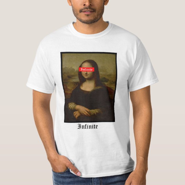T-shirt censuré à Mona Lisa (Devant)