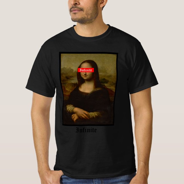T-shirt censuré à Mona Lisa (Devant)
