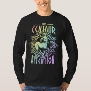 T-shirt Centaur D'Attention Histoire Pun Enseignant