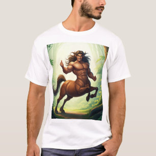 T-shirt Centaur majestueux dans la forêt enchantée