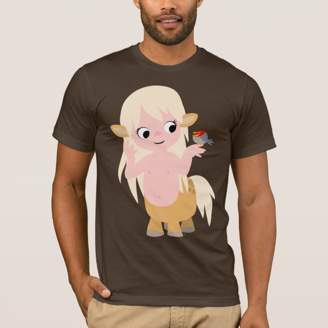 T-shirt Centauress Little Cartoon (Devant)