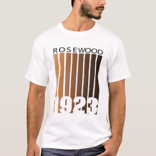 T-shirt Centenaire 1923 Massacre de bois de rose Histoire