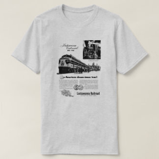 T-shirt Centennial 1951 de chemin de fer de Lackawanna