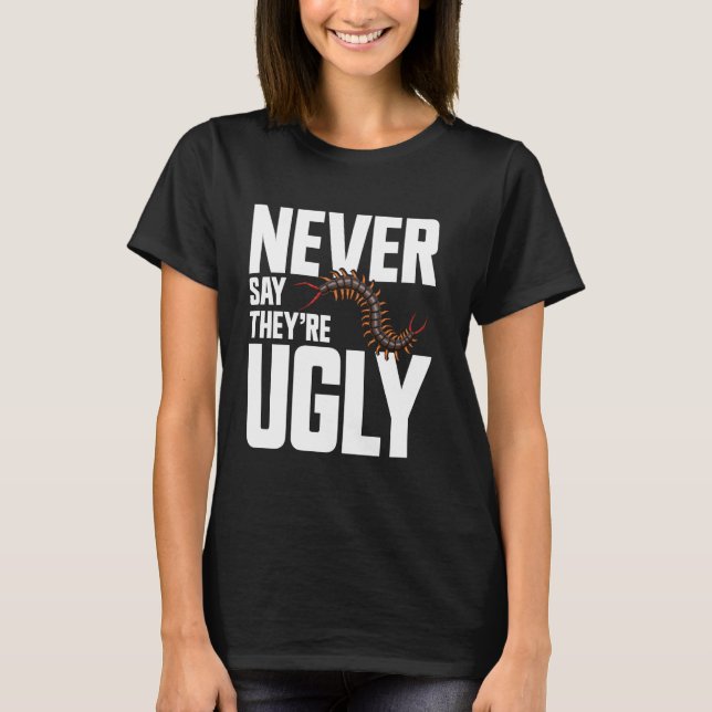 T-shirt Centipede Lover Entomologiste Insect Food Giant Ce (Devant)