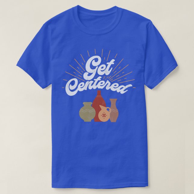 T-shirt Centrage de poterie (Design devant)