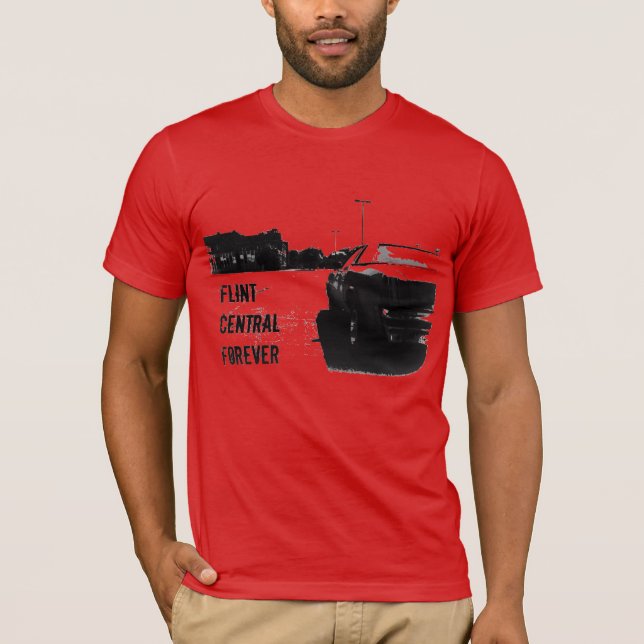 T-shirt Central de silex pour toujours (Devant)