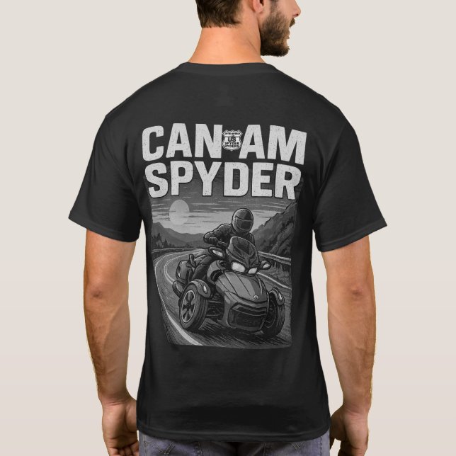 T-shirt Central New Jersey Chapter - Lean Into It - 2s bw (Dos)